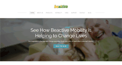 Desktop Screenshot of beactivemobility.co.uk
